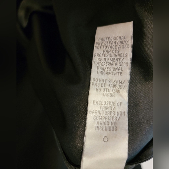 Lloyd Klein Black Silk One Shoulder Evening Gown - Picture 4 of 12